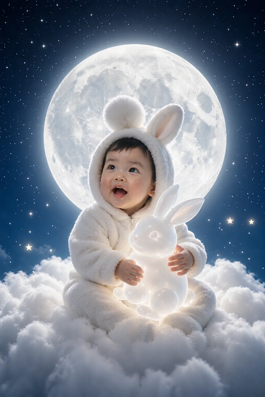 星空主题儿童写真